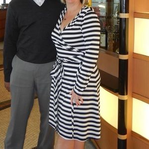Banana Republic Knit Wrap Dress